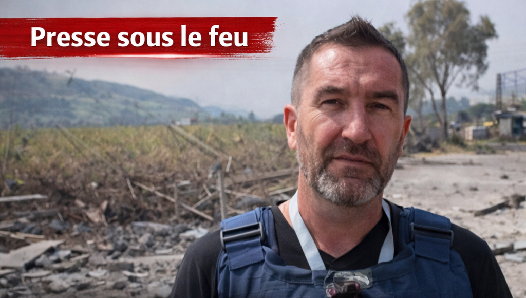 Deux journalistes de guerre ont échappé de justesse à une attaque de missile au sud du Liban ; ils ont failli être tués.