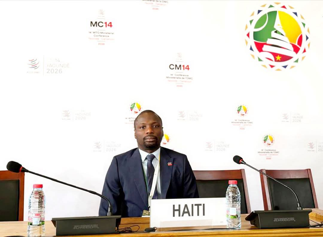 Haïti renforce sa coopération économique à la Conférence ministérielle de l’OMC à Yaoundé