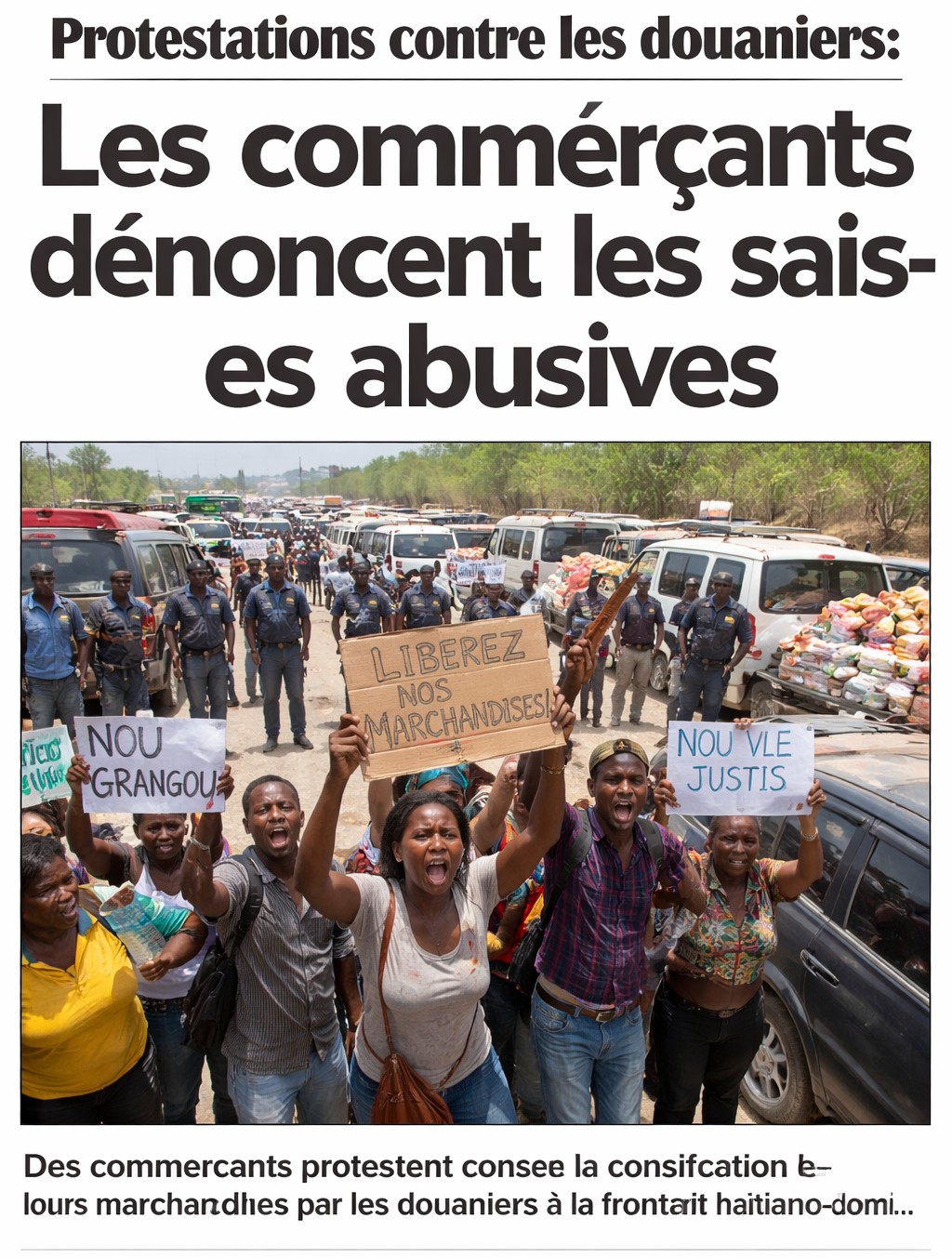 Abus des douaniers : des commerçants haïtiens en détresse