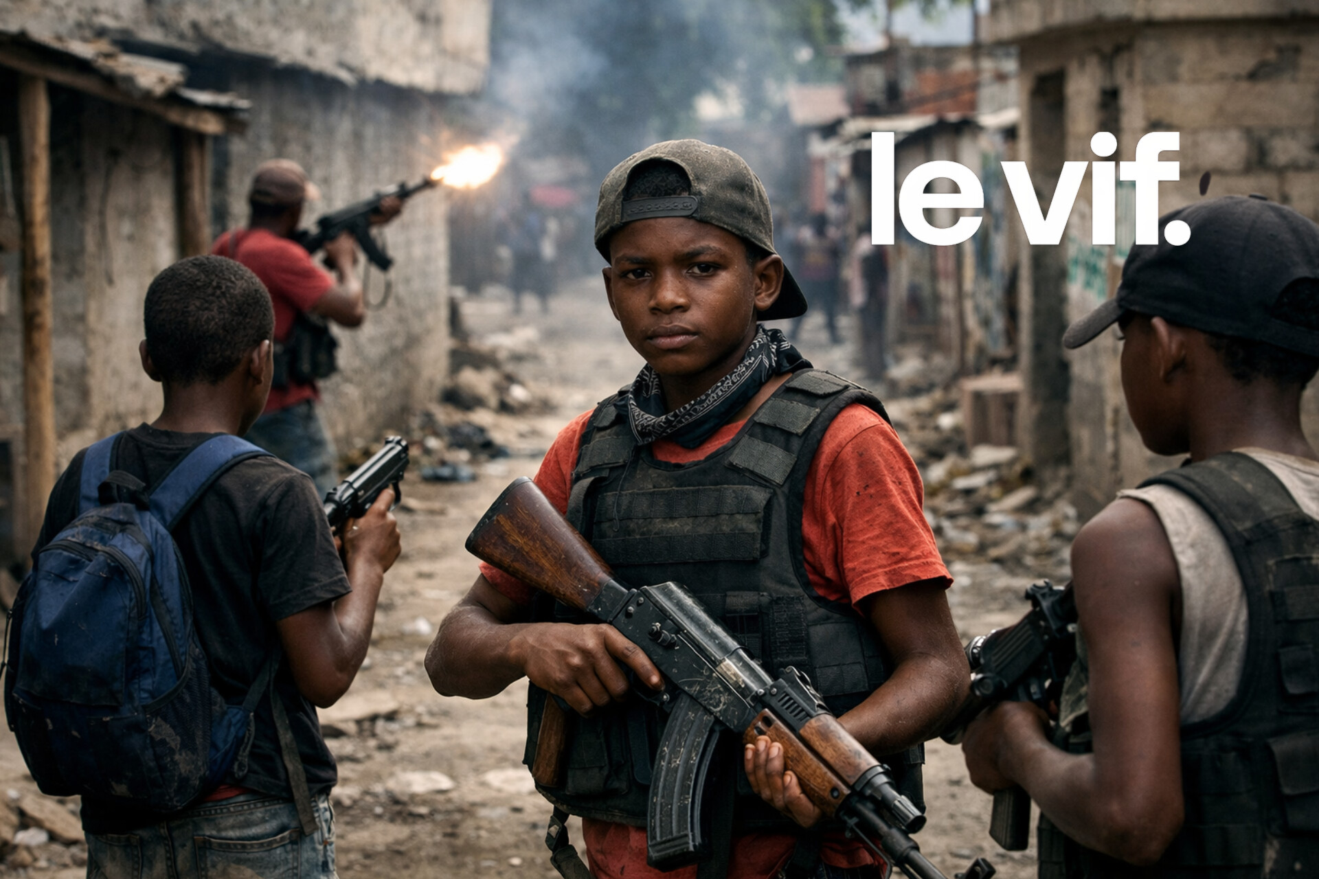 Haïti : des enfants au cœur des gangs face à l’intervention d’une force internationale