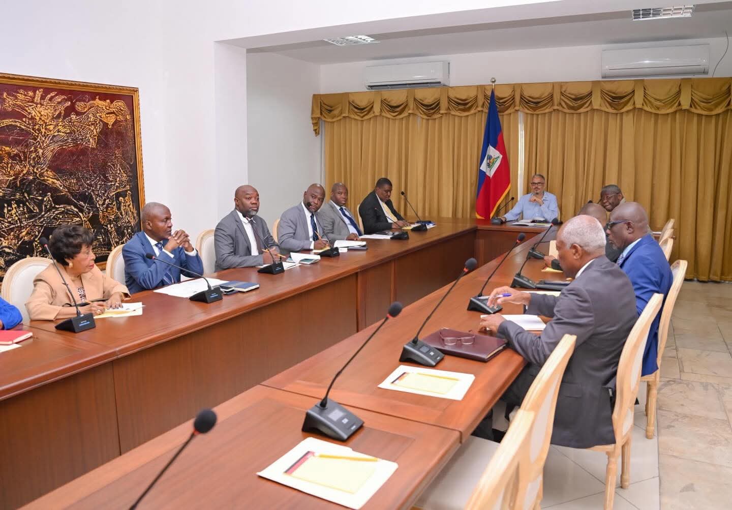 Processus électoral : réunion stratégique entre le gouvernement et le CEP