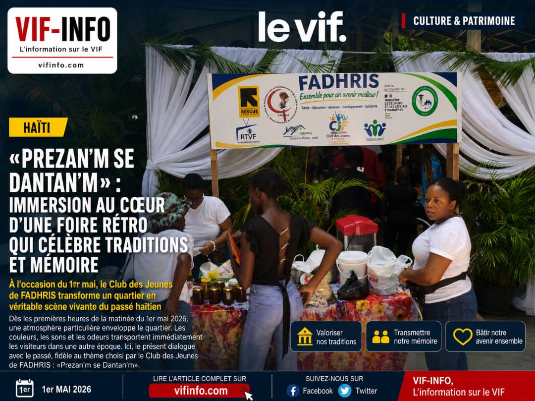 Prezan’m se Dantan’m» : immersion au cœur d’une foire rétro qui célèbre traditions et mémoire