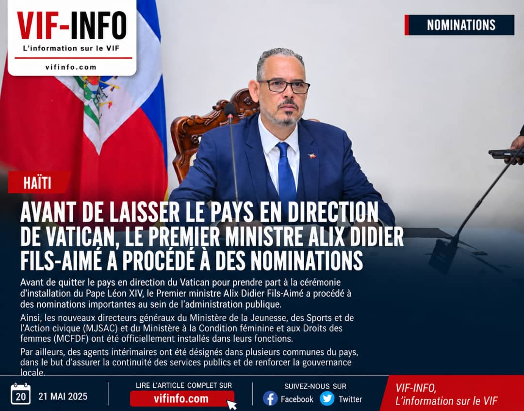 Conseil des ministres: plusieurs nominations annoncées avant le départ du Premier ministre pour l’Europe