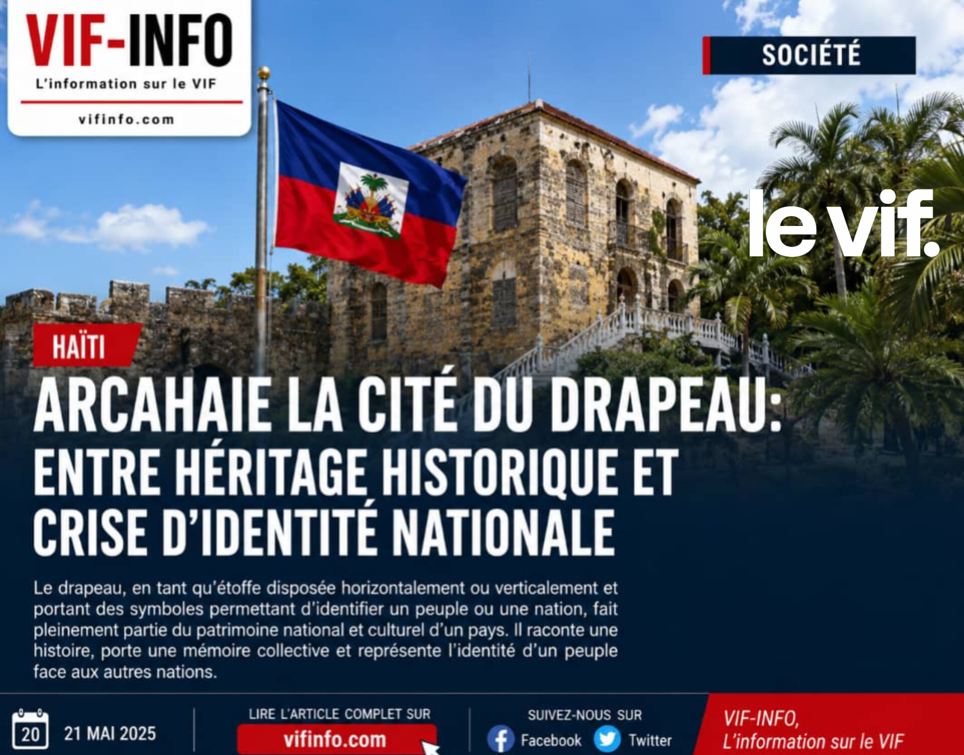 Arcahaie la cité du Drapeau: entre héritage historique et crise d’identité nationale