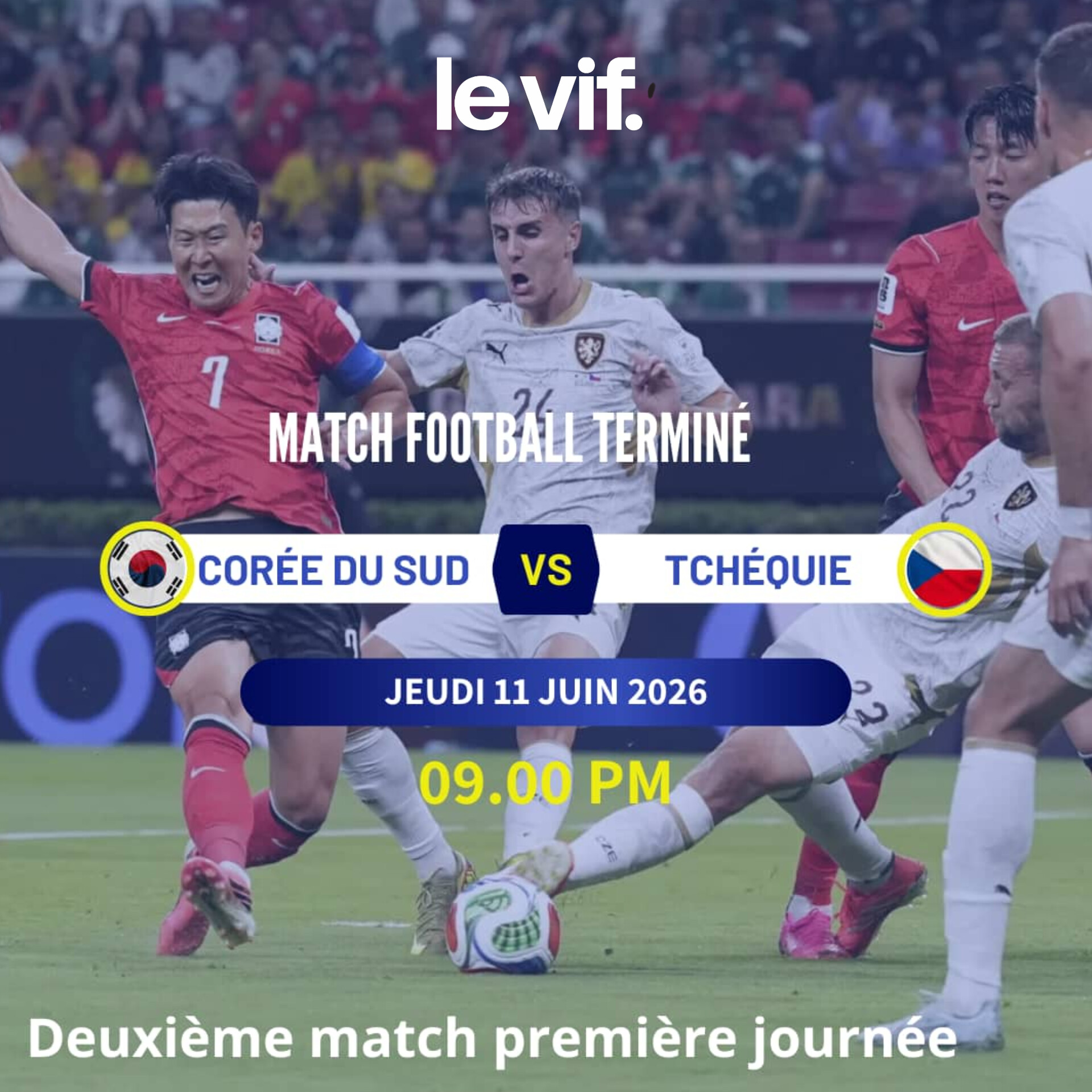 La Corée du Sud rejoint le Mexique en tête du groupe A