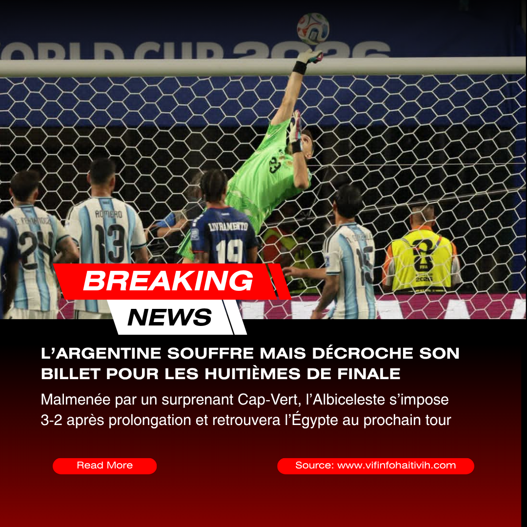 Coupe du monde 2026 : héroïque, le Cap-Vert tombe les armes à la main face à l’Argentine