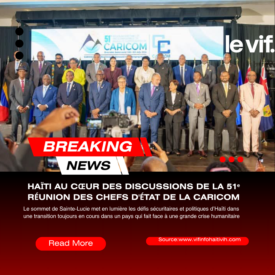 La CARICOM change de présidence, Haïti toujours en quête d'une sortie de crise