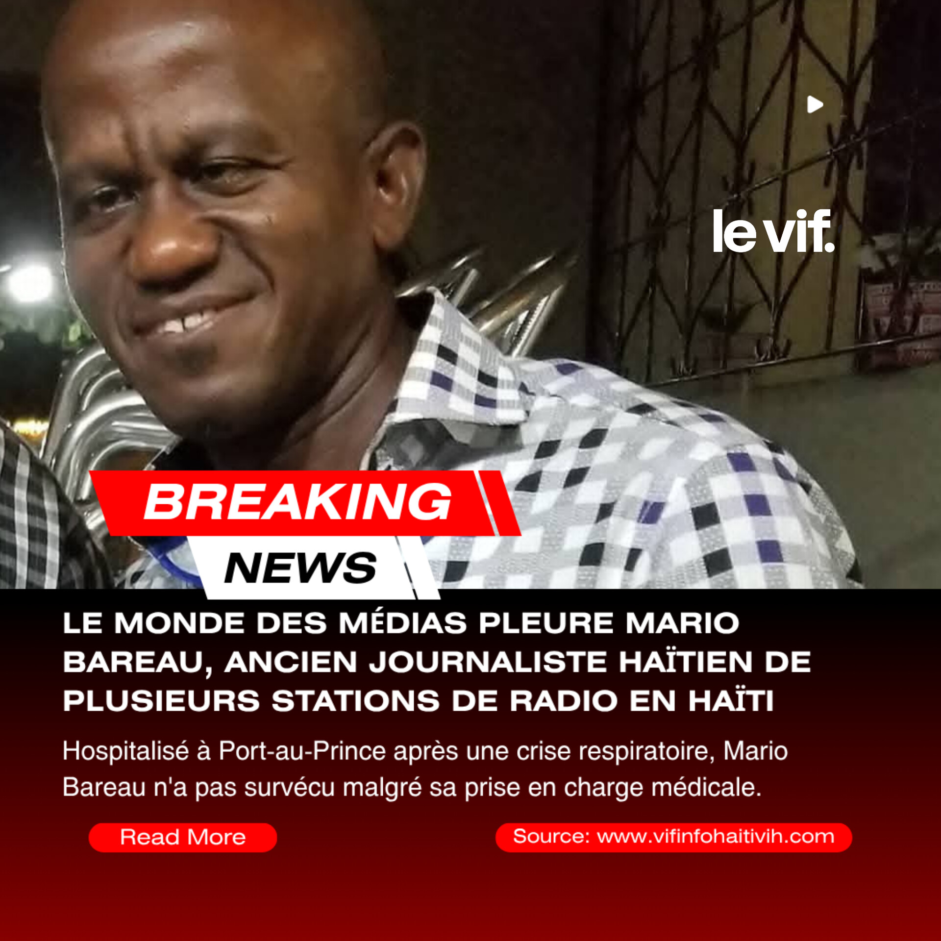 Mario Bareau s'en est allé: la presse haïtienne perd l'une de ses voix