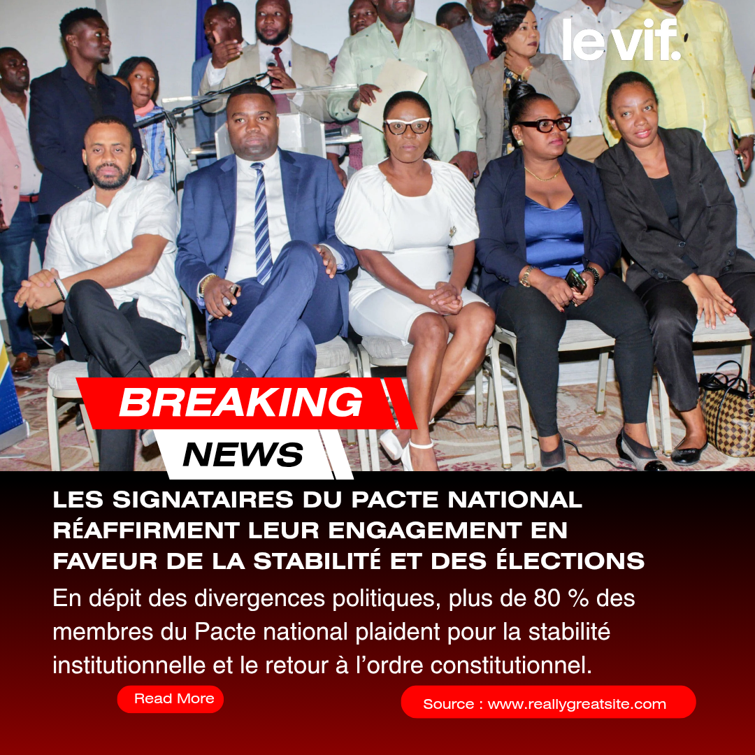 Pacte national: les signataires appellent à l’unité pour réussir la transition et les élections.