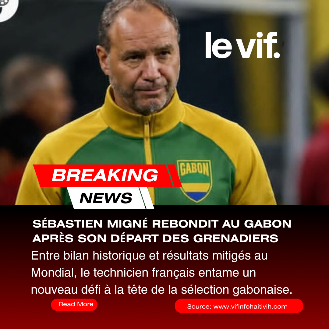 Le Gabon fait confiance à Sébastien Migné après son échec avec Haïti.