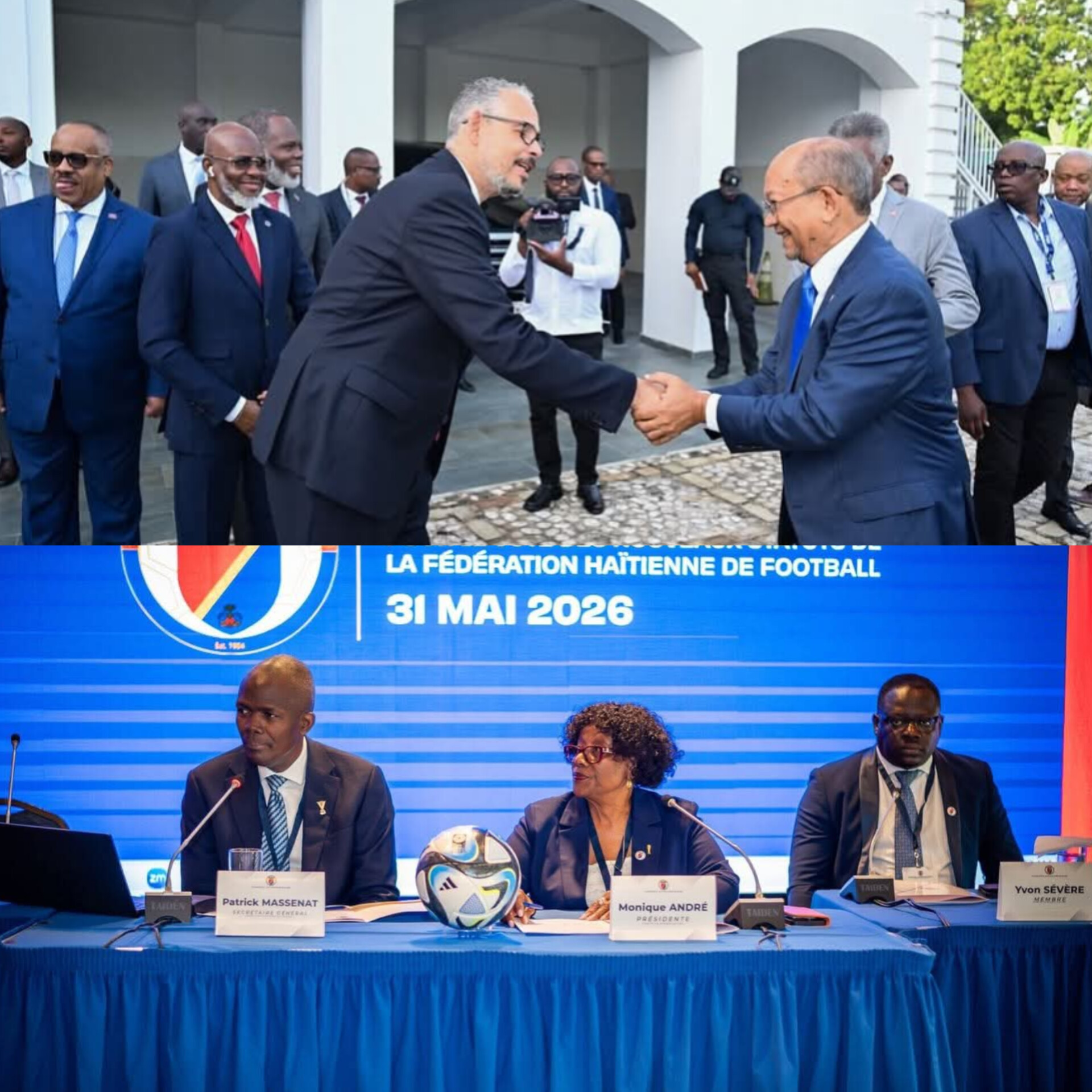 La transition sans fin: du Palais national à la Fédération haïtienne de football