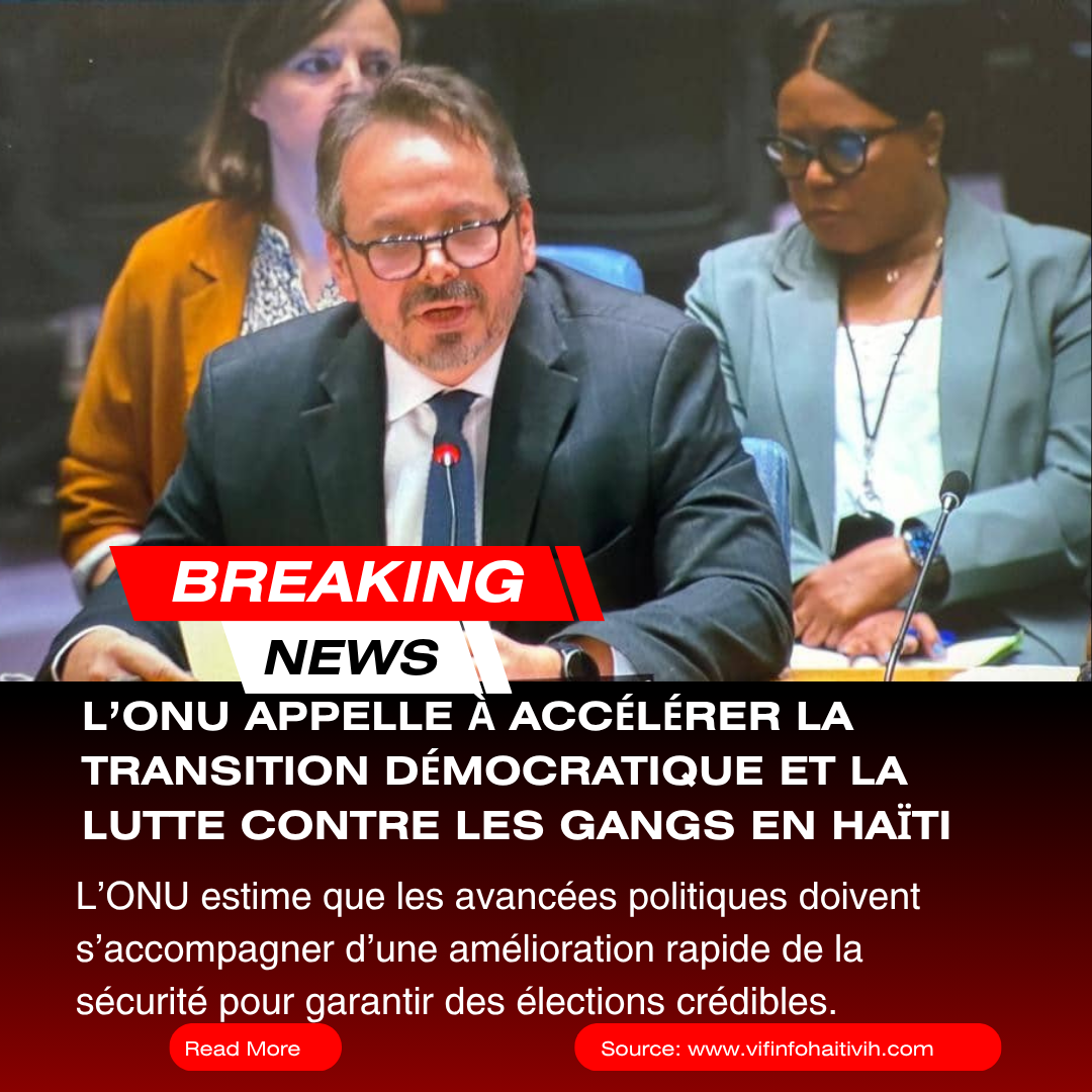 Haïti: l’ONU plaide pour des élections crédibles malgré l’insécurité persistante