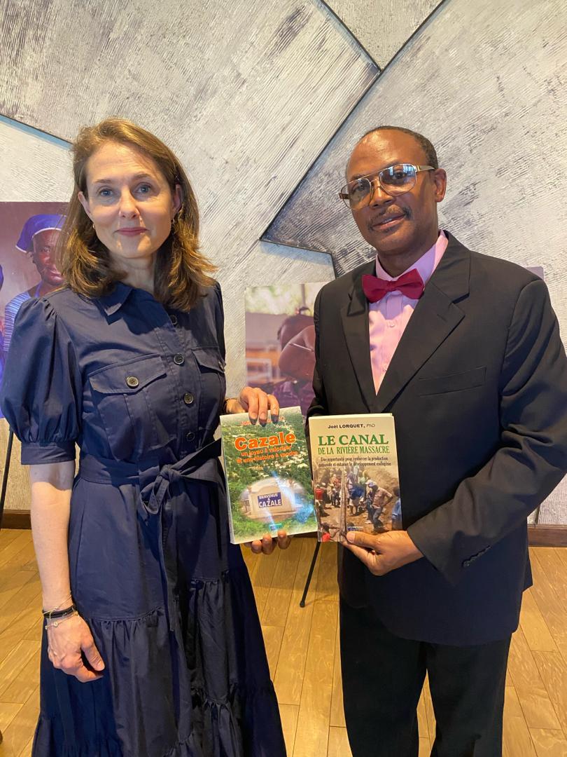 Haïti au cœur des préoccupations : rencontre entre Joël Lorquet et Sarah Zeid de Jordanie