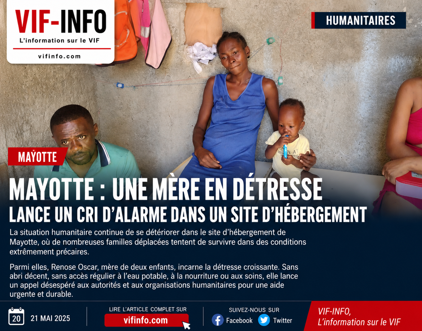 Une femme allaitante en détresse
