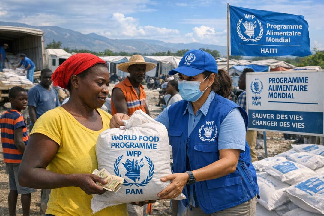 Haïti : le Programme Alimentaire Mondial intensifie ses actions contre l’insécurité alimentaire